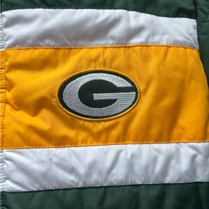 NWOT Green Bay Packers Fleece lined coat